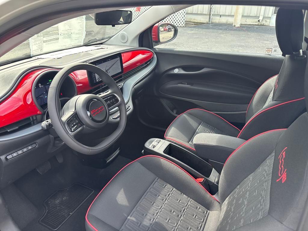 new 2024 FIAT 500e car, priced at $27,596