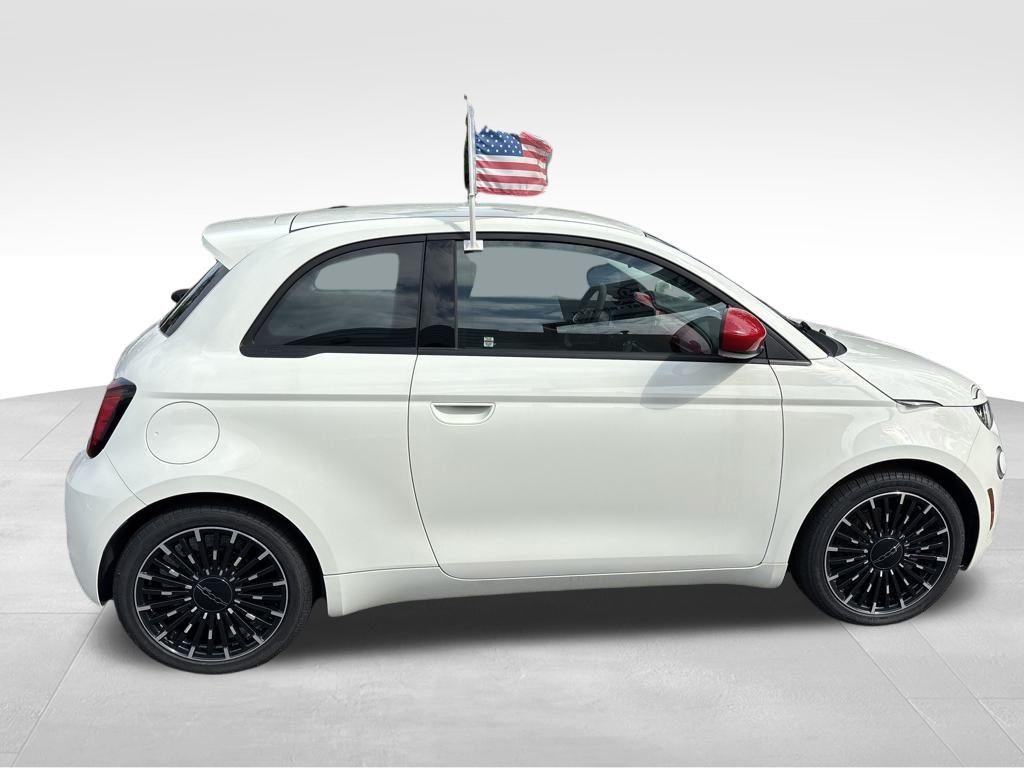 new 2024 FIAT 500e car, priced at $27,596