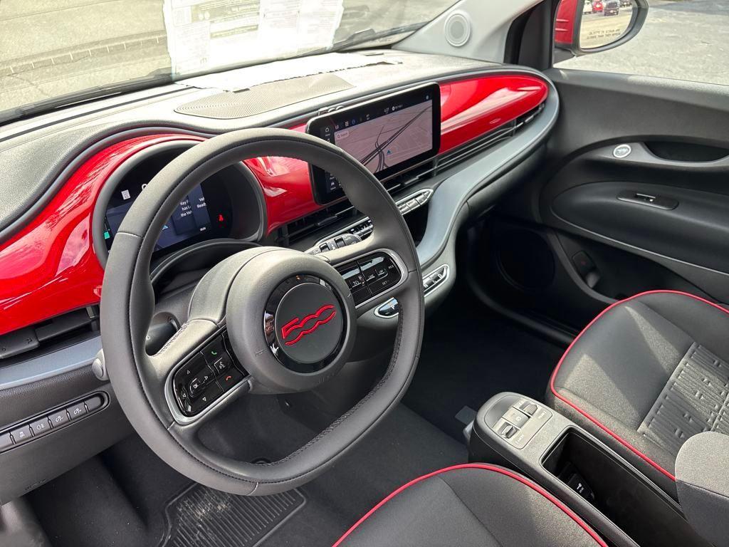 new 2024 FIAT 500e car, priced at $27,596