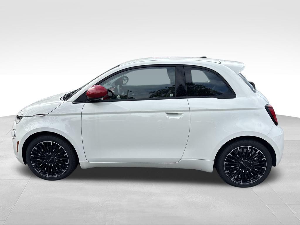 new 2024 FIAT 500e car, priced at $27,596