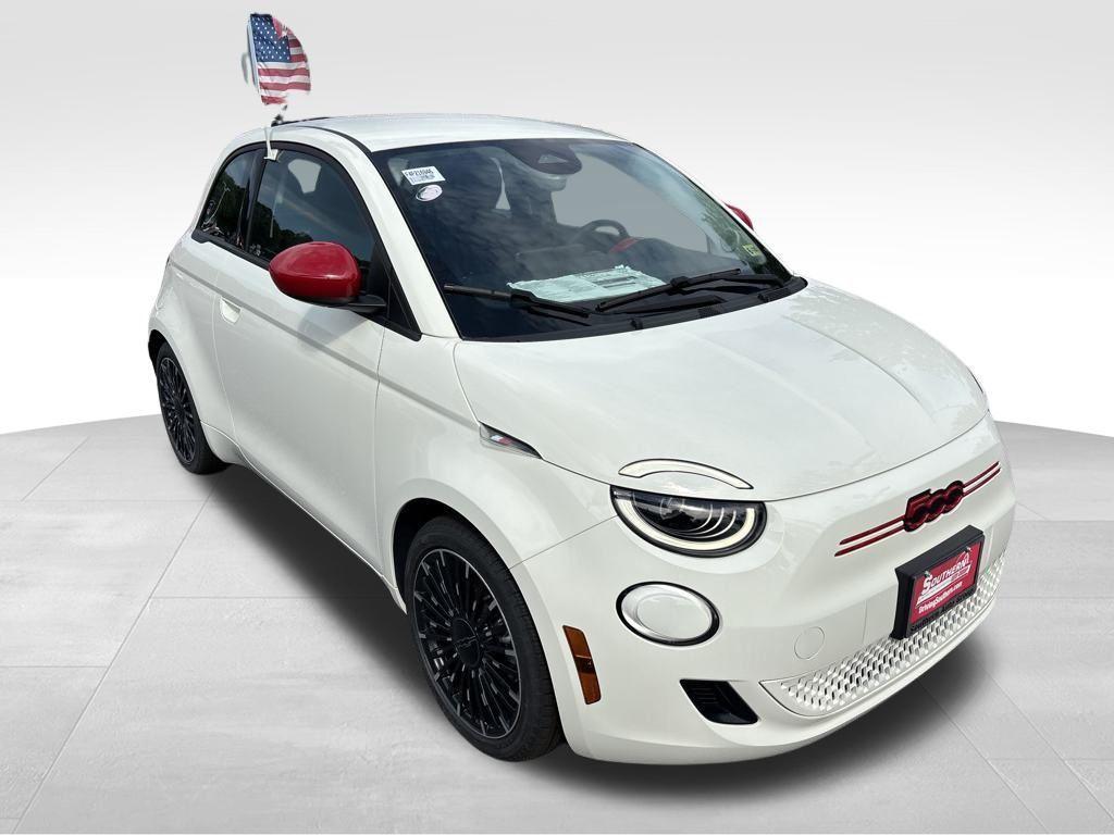 new 2024 FIAT 500e car, priced at $27,596