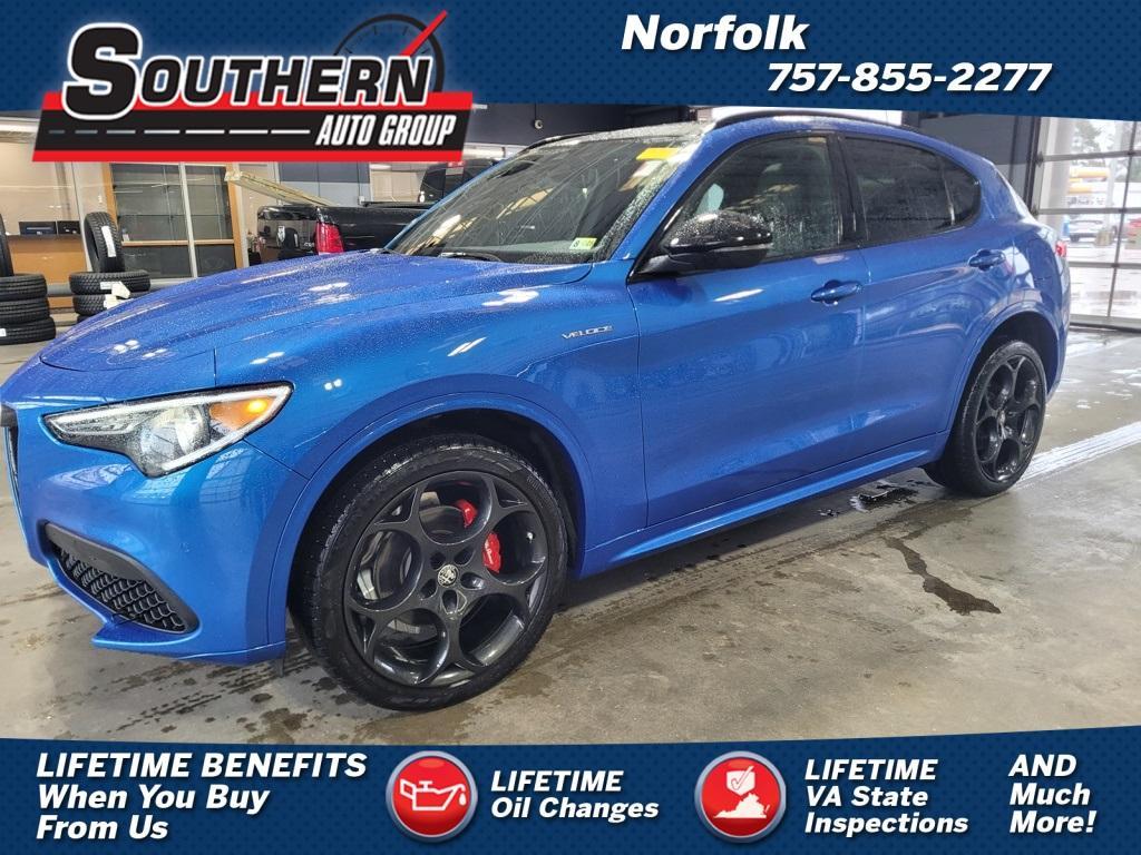 used 2022 Alfa Romeo Stelvio car, priced at $33,811