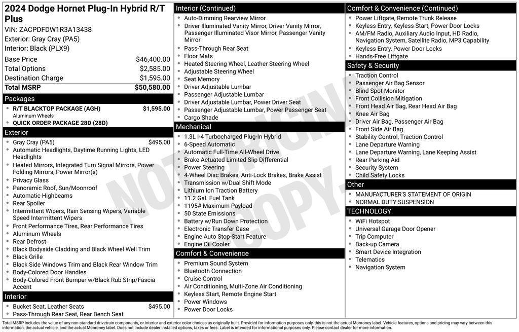 used 2024 Dodge Hornet car, priced at $26,488