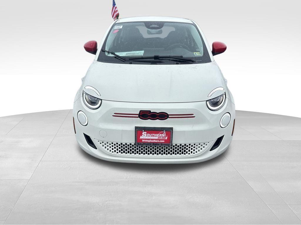 new 2024 FIAT 500e car, priced at $27,596
