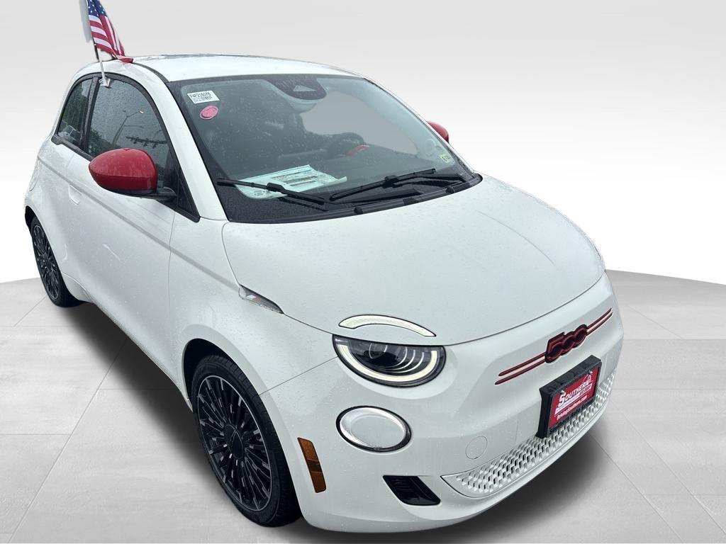 new 2024 FIAT 500e car, priced at $27,596