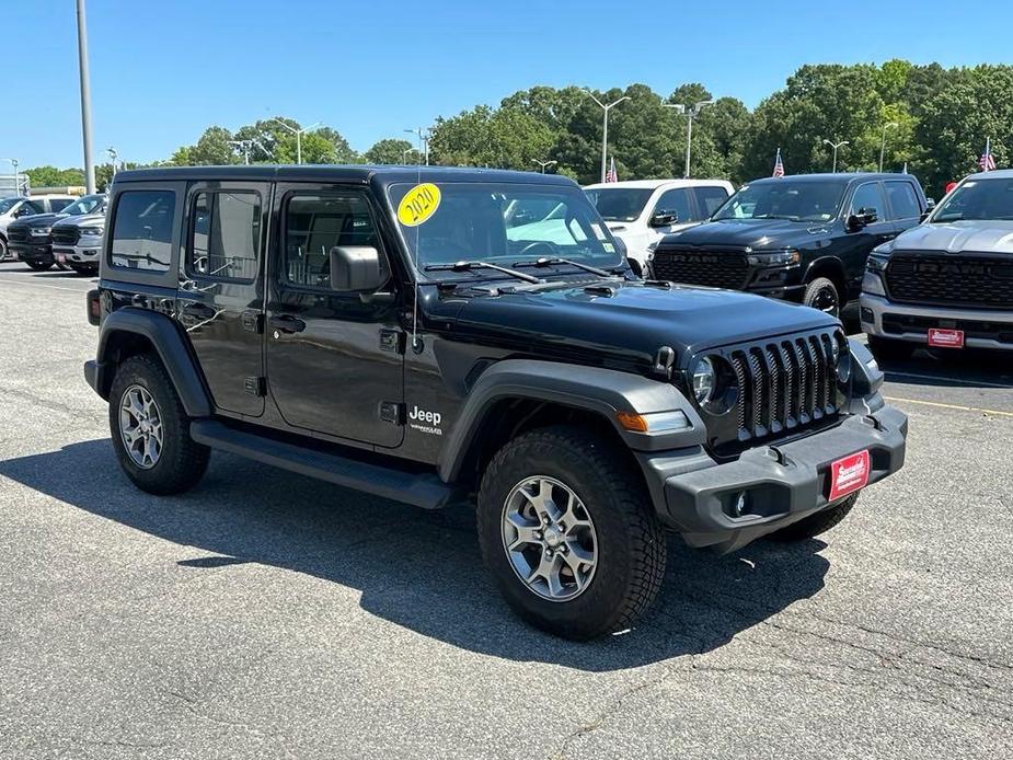used 2020 Jeep Wrangler Unlimited car, priced at $31,651
