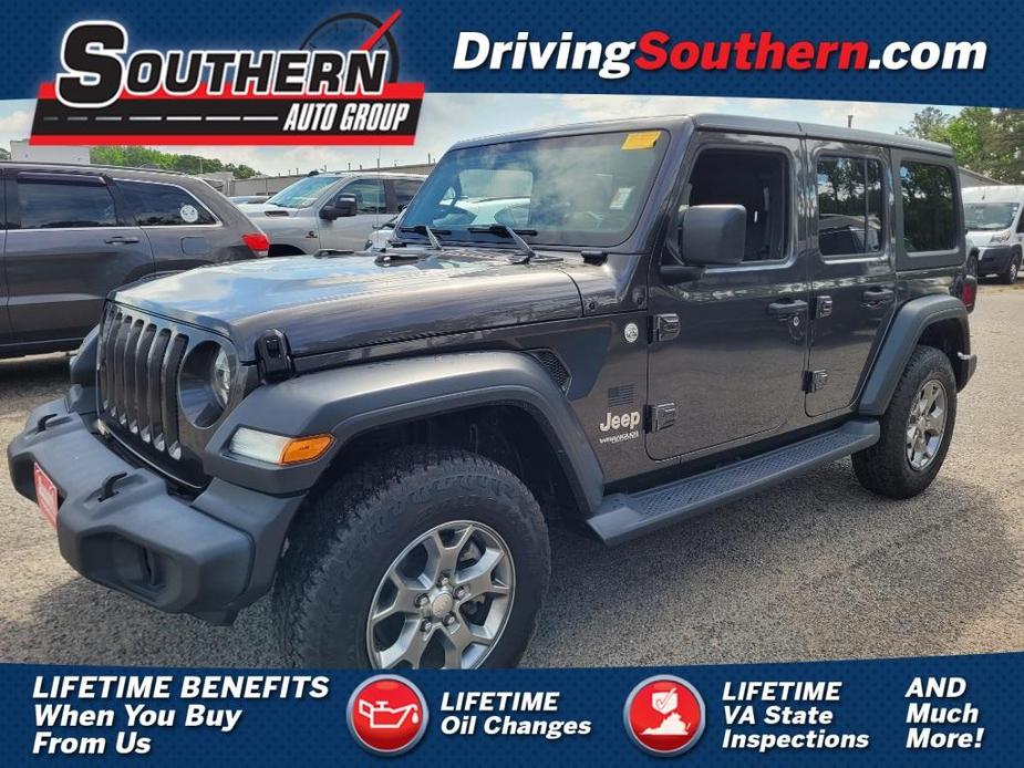 used 2020 Jeep Wrangler Unlimited car, priced at $33,000