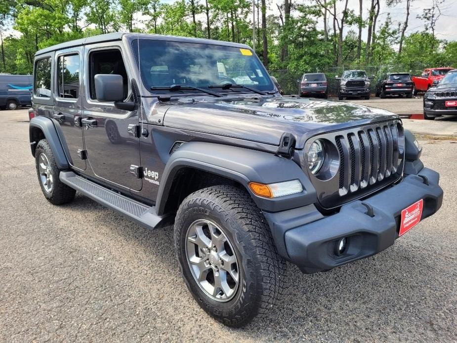 used 2020 Jeep Wrangler Unlimited car, priced at $32,871
