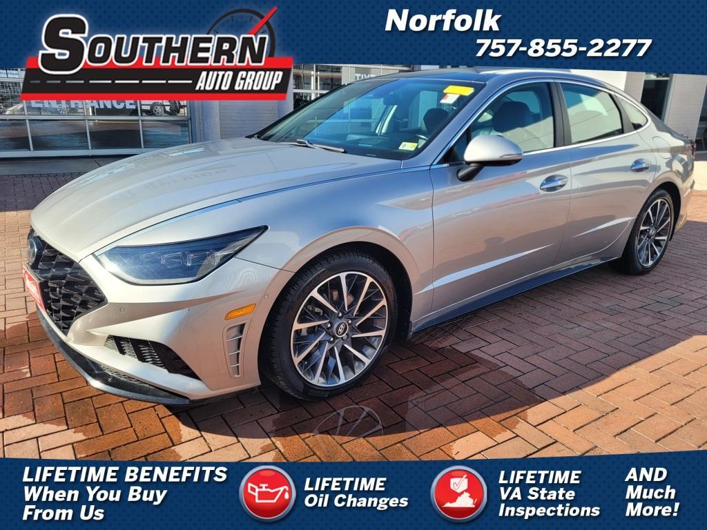 used 2022 Hyundai Sonata car, priced at $22,078