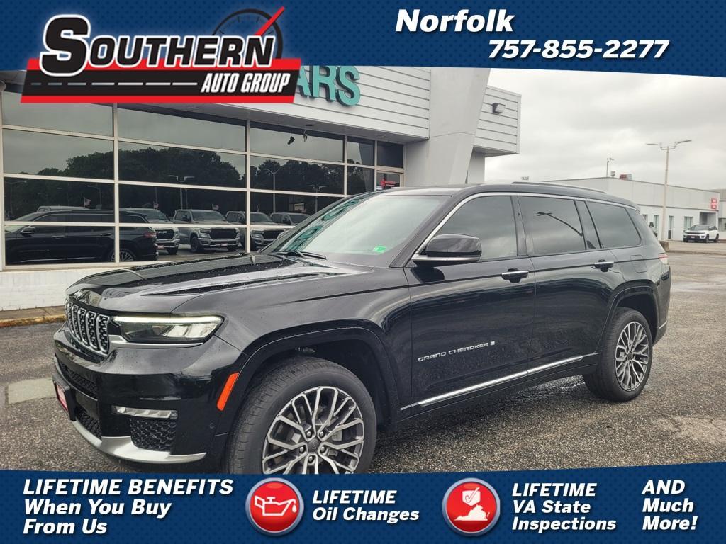 used 2022 Jeep Grand Cherokee L car, priced at $45,137