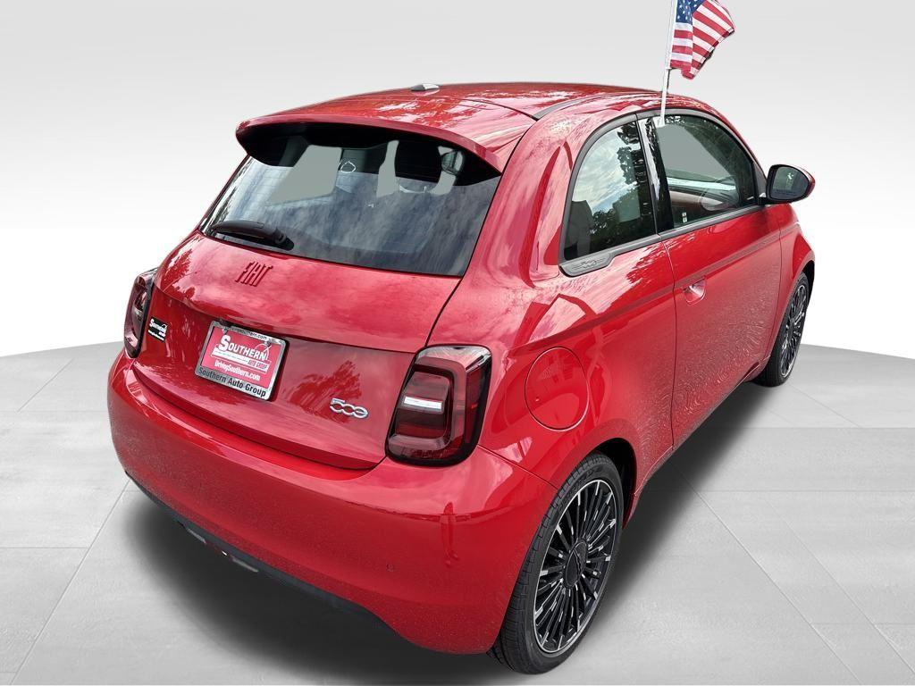 new 2024 FIAT 500e car, priced at $27,596