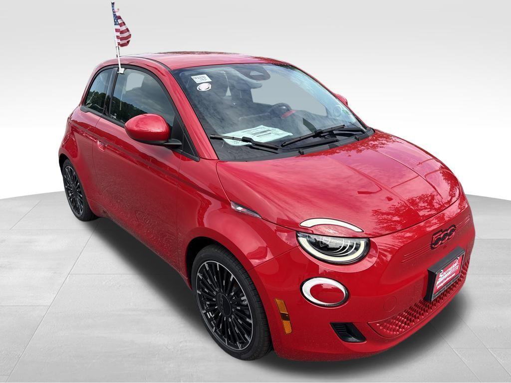 new 2024 FIAT 500e car, priced at $27,596