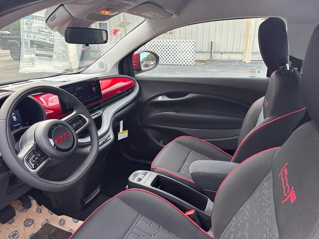 new 2024 FIAT 500e car, priced at $27,596