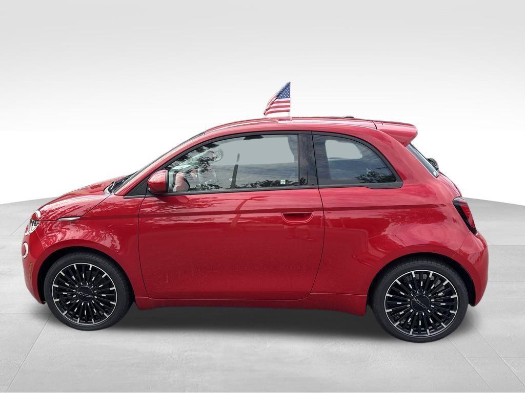 new 2024 FIAT 500e car, priced at $27,596