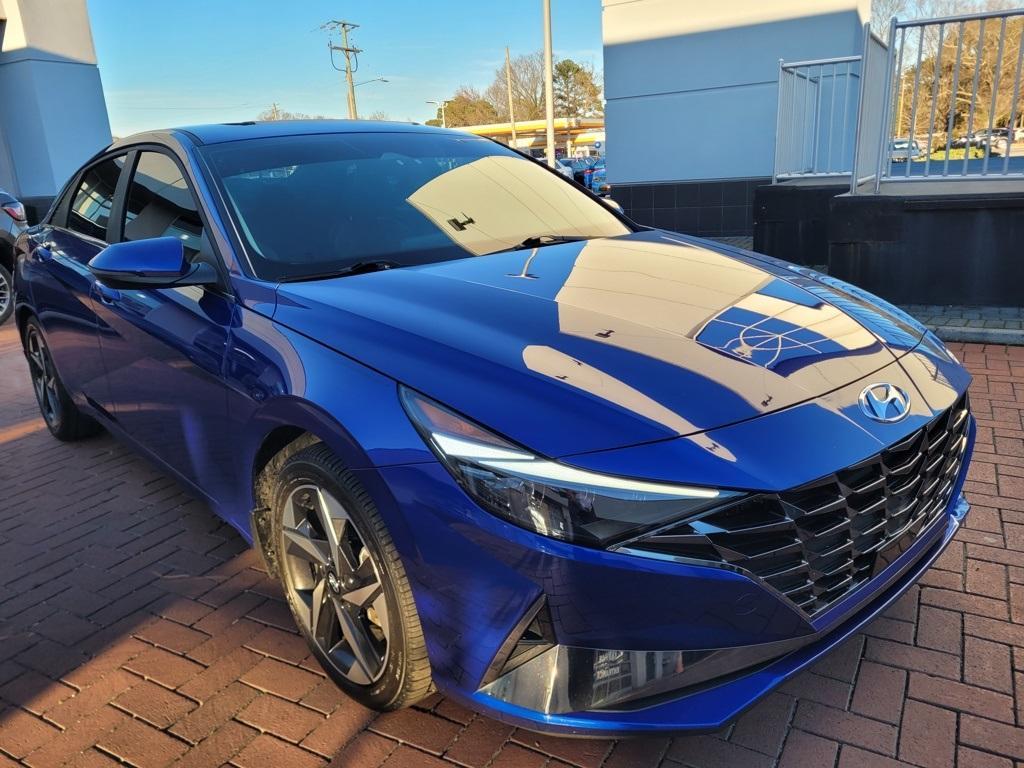 used 2023 Hyundai Elantra HEV car, priced at $22,000