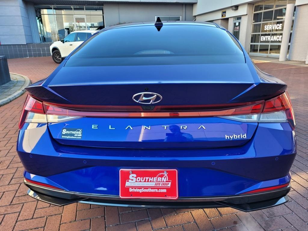 used 2023 Hyundai Elantra HEV car, priced at $22,000