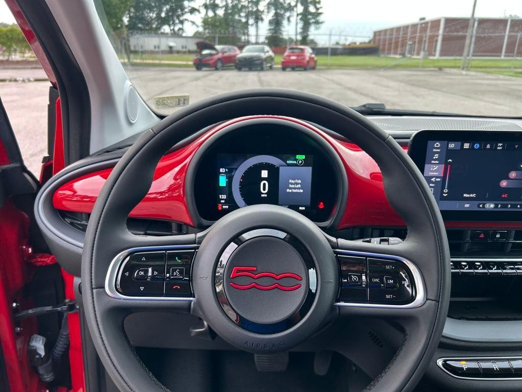 new 2024 FIAT 500e car, priced at $27,595
