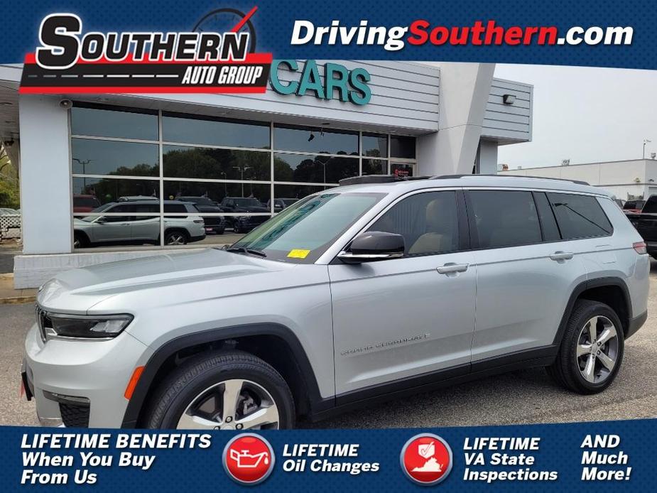 used 2021 Jeep Grand Cherokee L car, priced at $37,994