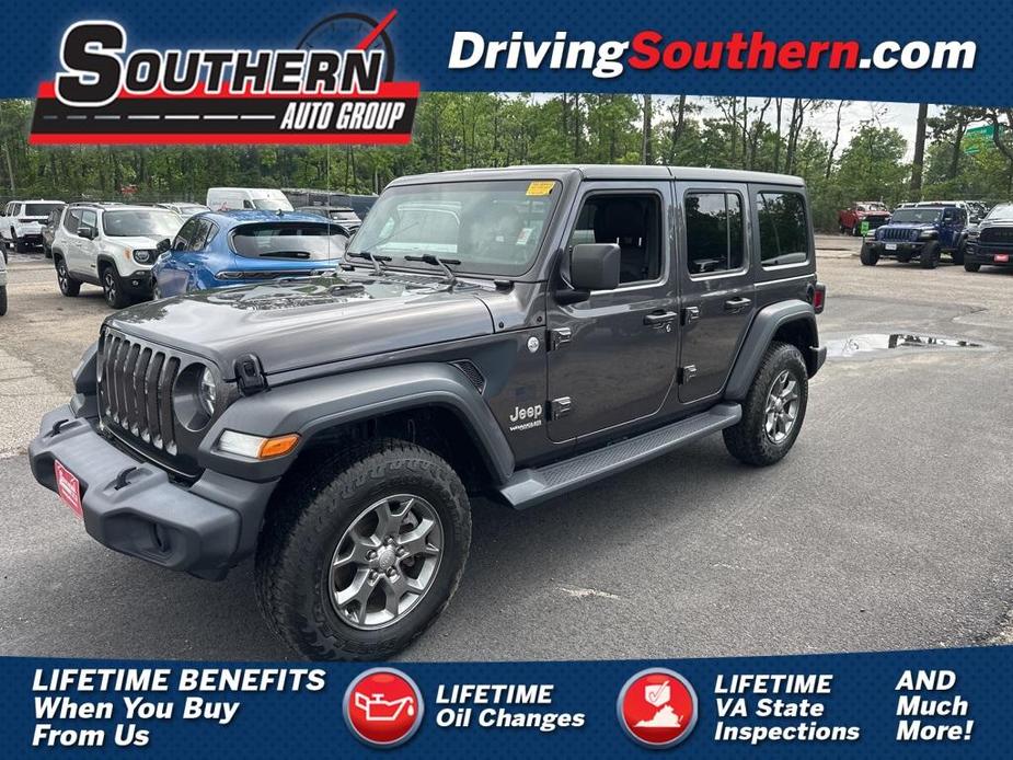 used 2020 Jeep Wrangler Unlimited car, priced at $32,321