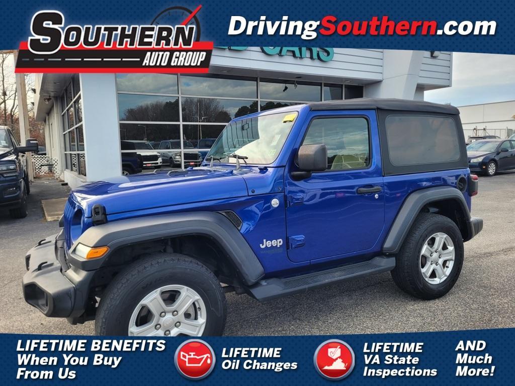 used 2018 Jeep Wrangler car, priced at $24,995