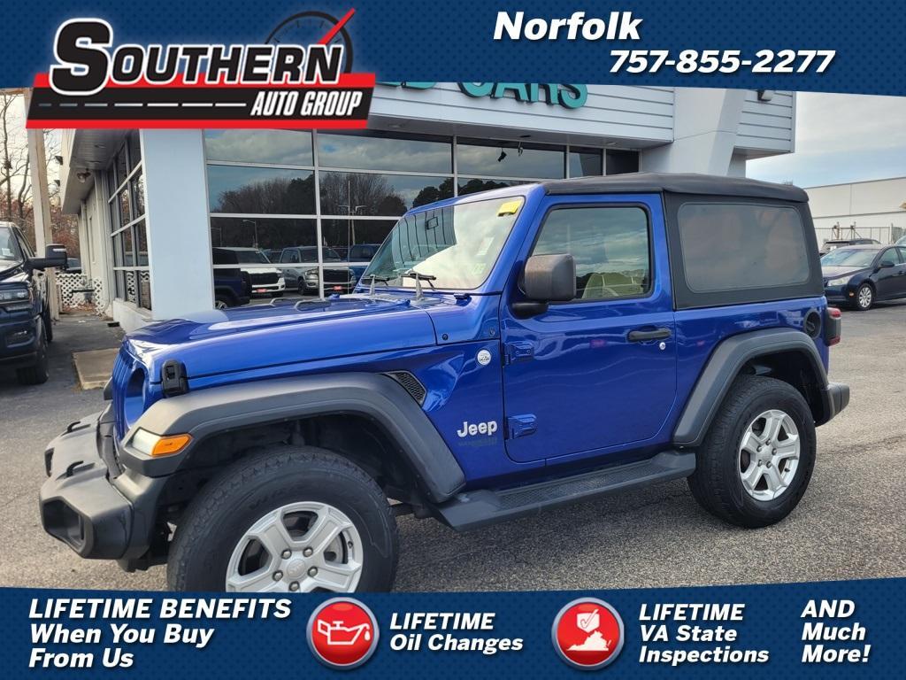 used 2018 Jeep Wrangler car, priced at $23,932