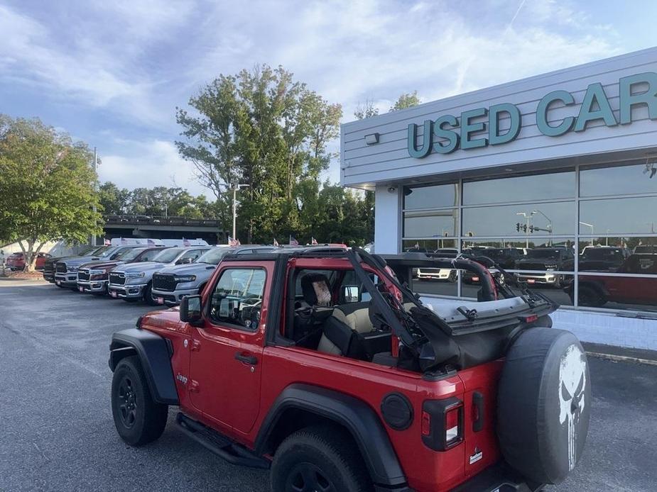 used 2019 Jeep Wrangler car, priced at $22,015