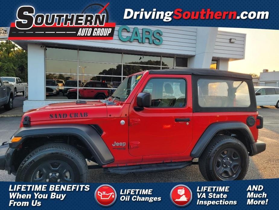 used 2019 Jeep Wrangler car, priced at $22,015