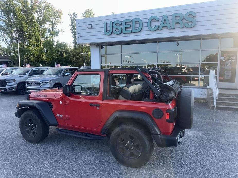 used 2019 Jeep Wrangler car, priced at $22,015