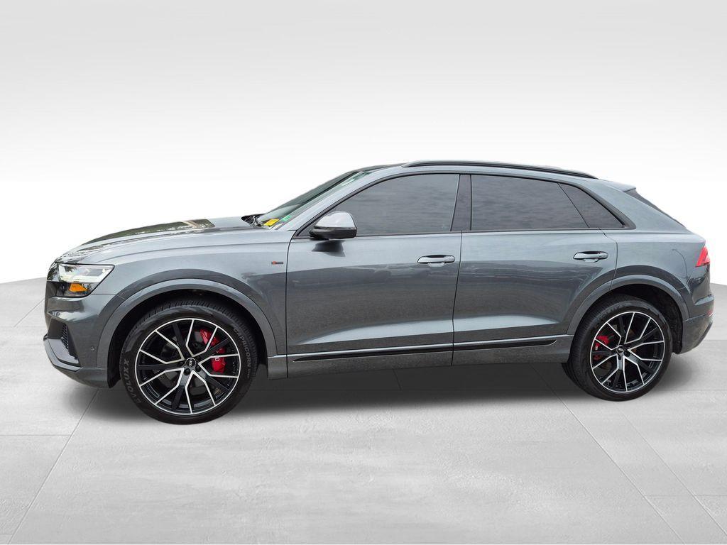 used 2021 Audi Q8 car, priced at $39,750