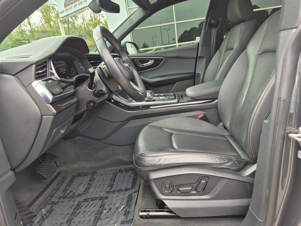 used 2021 Audi Q8 car, priced at $39,750