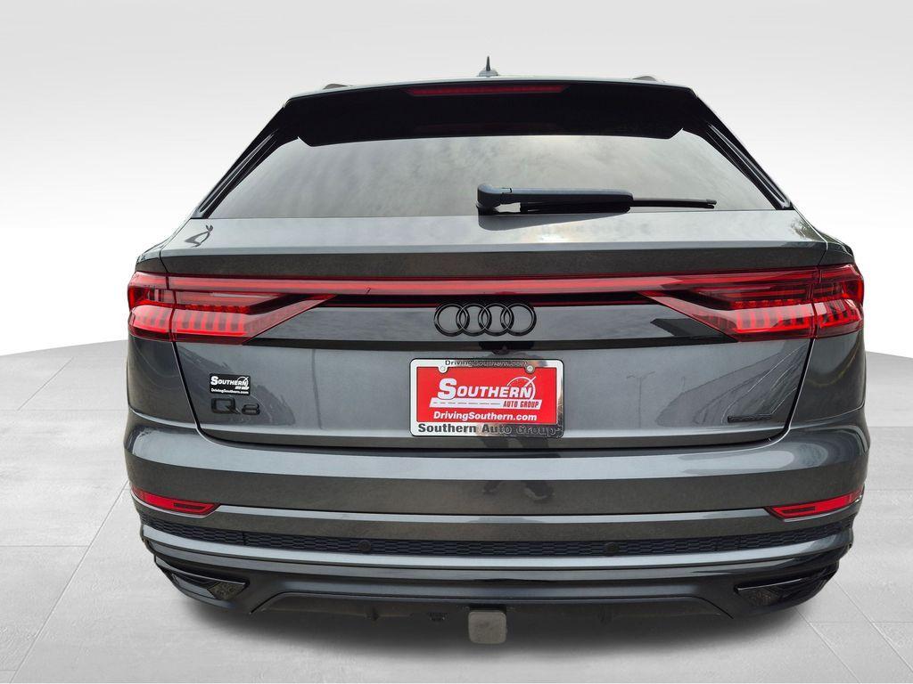 used 2021 Audi Q8 car, priced at $39,750
