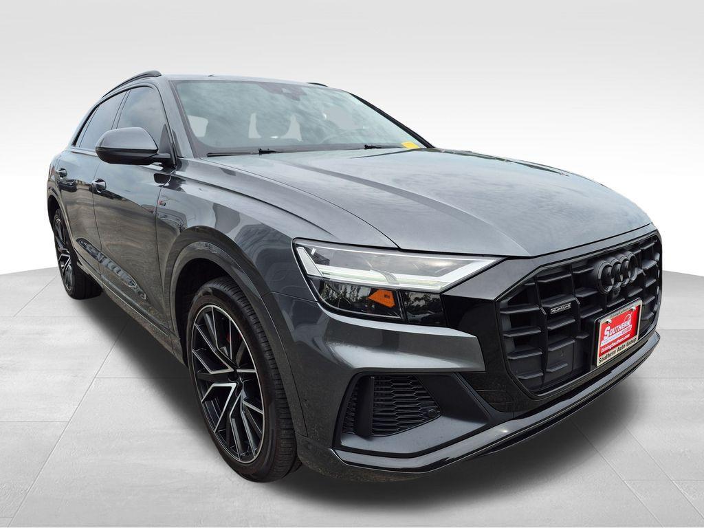 used 2021 Audi Q8 car, priced at $39,750