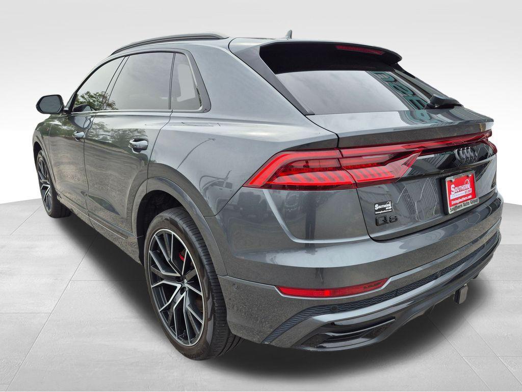 used 2021 Audi Q8 car, priced at $39,750