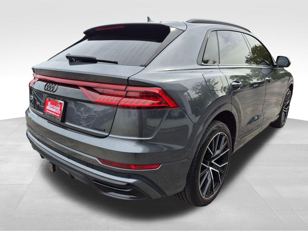 used 2021 Audi Q8 car, priced at $39,750