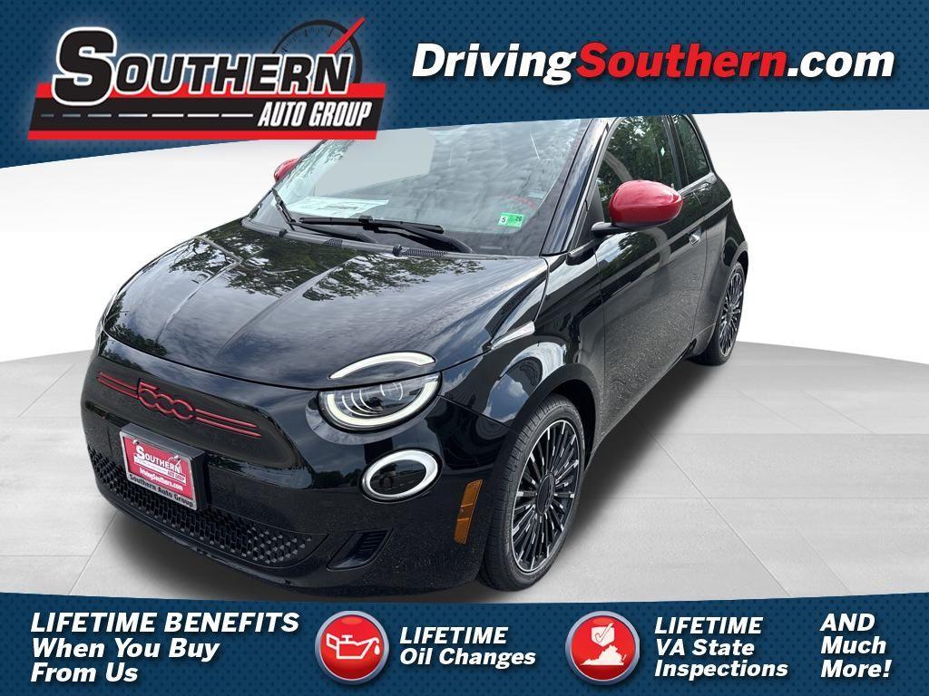 new 2024 FIAT 500e car, priced at $27,596