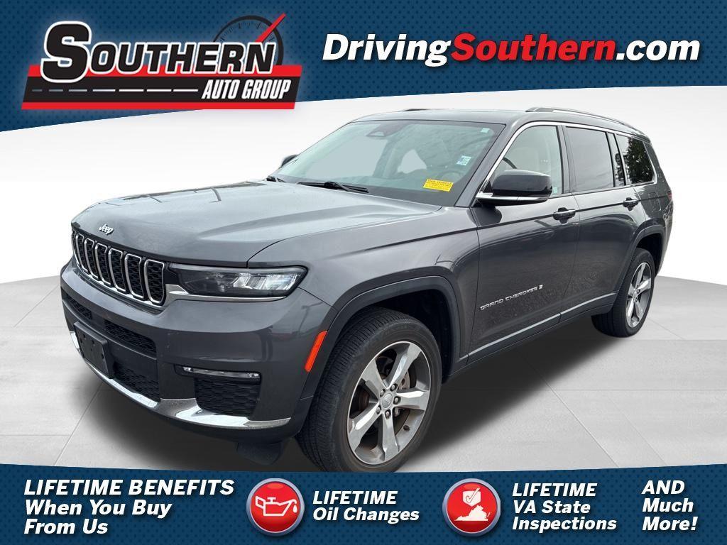 used 2021 Jeep Grand Cherokee L car, priced at $29,777