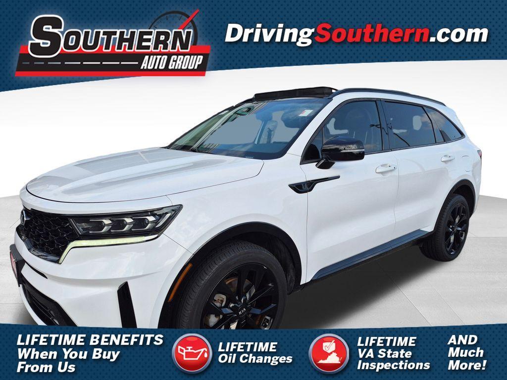used 2021 Kia Sorento car, priced at $27,000