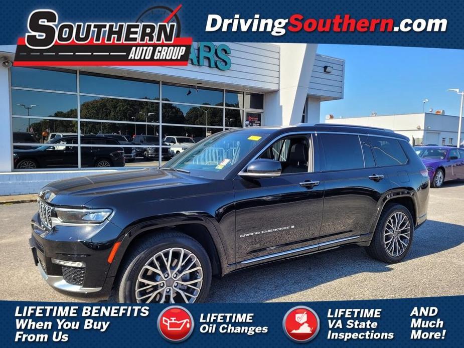 used 2022 Jeep Grand Cherokee L car, priced at $56,997