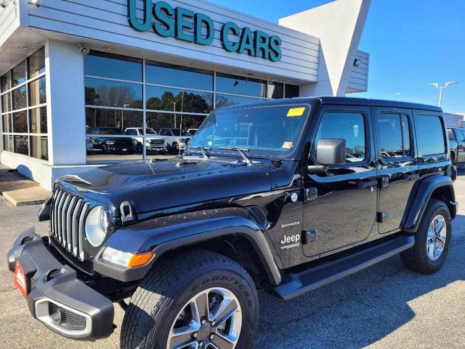 used 2021 Jeep Wrangler Unlimited car, priced at $32,784
