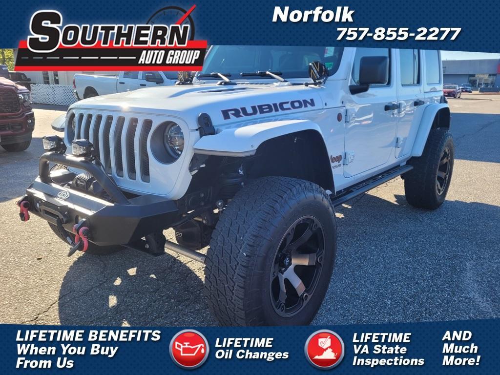 used 2020 Jeep Wrangler Unlimited car, priced at $33,370