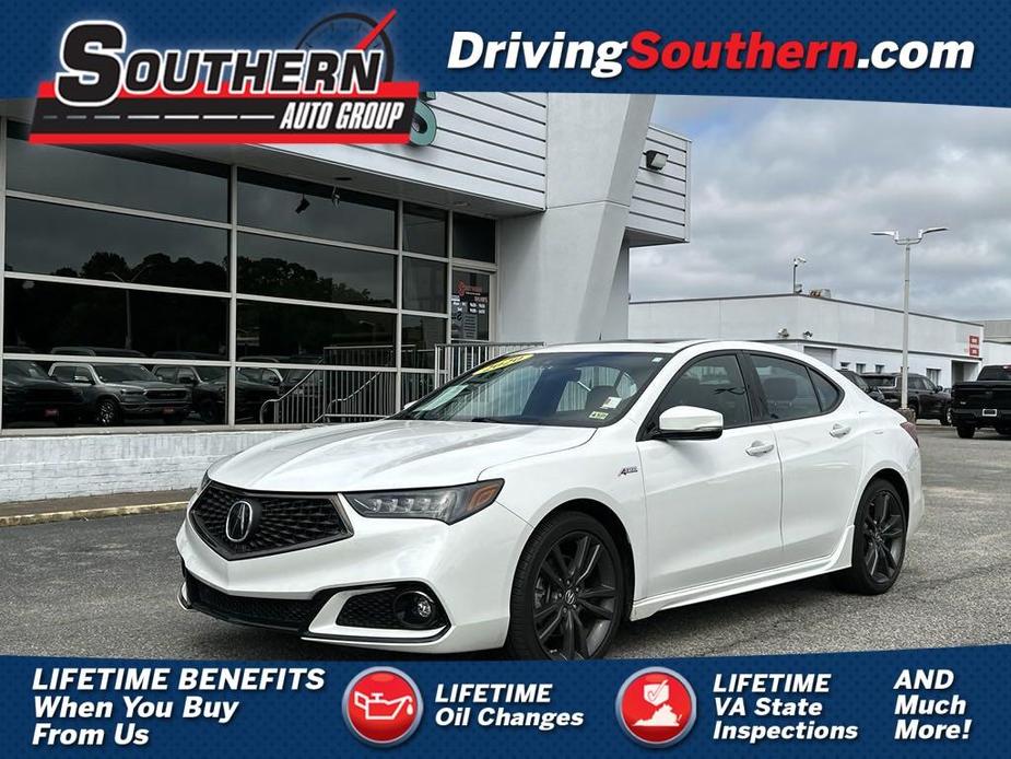 used 2020 Acura TLX car, priced at $29,687