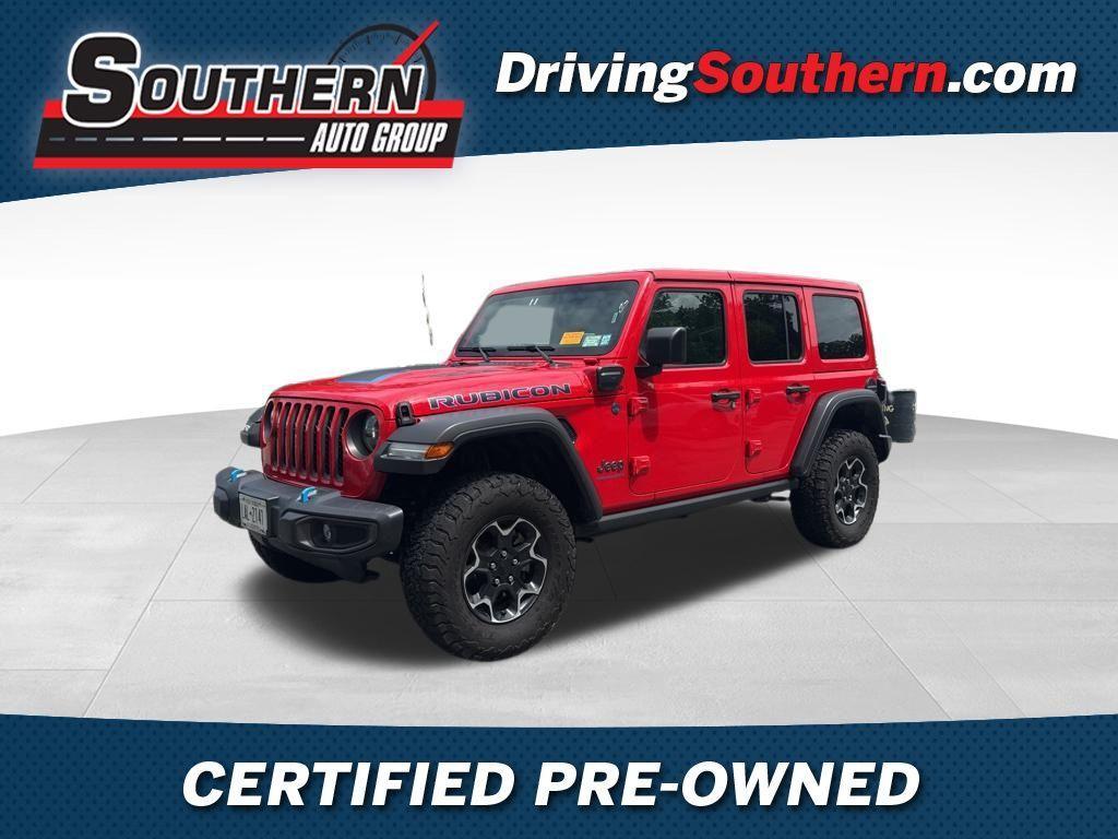 used 2023 Jeep Wrangler 4xe car, priced at $34,906