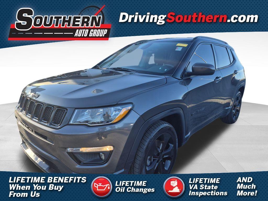 used 2018 Jeep Compass car, priced at $13,393