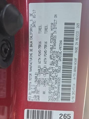 used 2017 Toyota Tacoma car, priced at $25,700