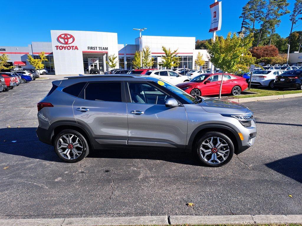 used 2023 Kia Seltos car, priced at $22,000