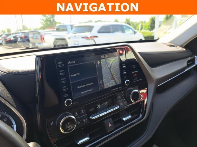used 2022 Toyota Highlander car, priced at $37,900