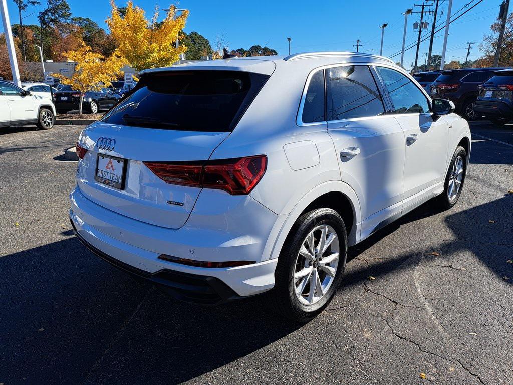 used 2022 Audi Q3 car, priced at $23,200