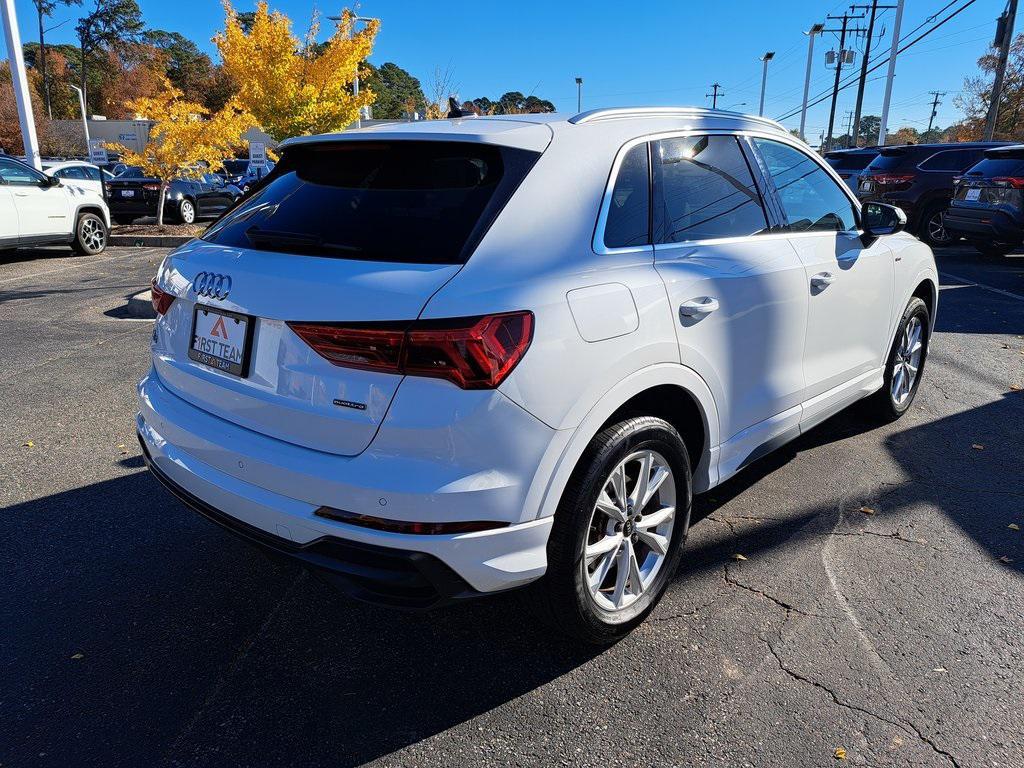 used 2022 Audi Q3 car, priced at $23,200