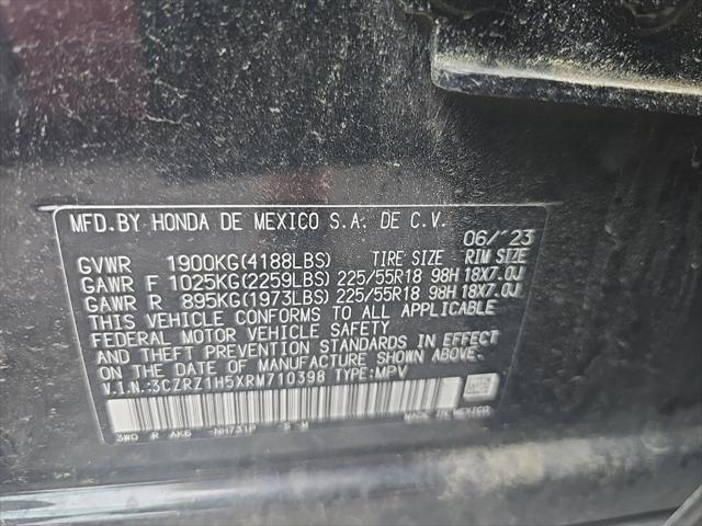 used 2024 Honda HR-V car, priced at $27,000