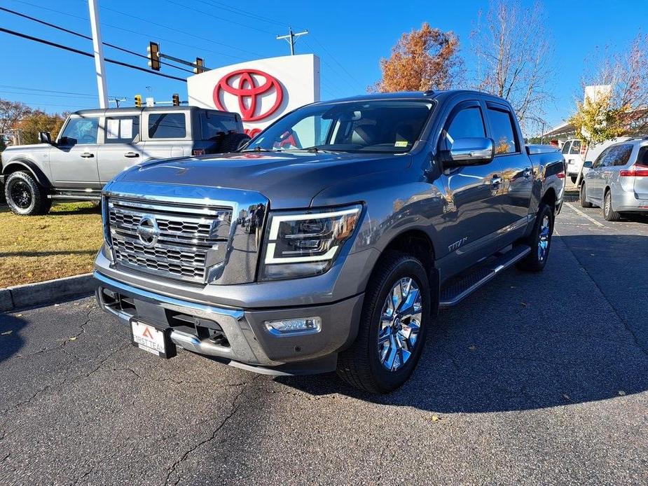 used 2021 Nissan Titan car, priced at $28,900